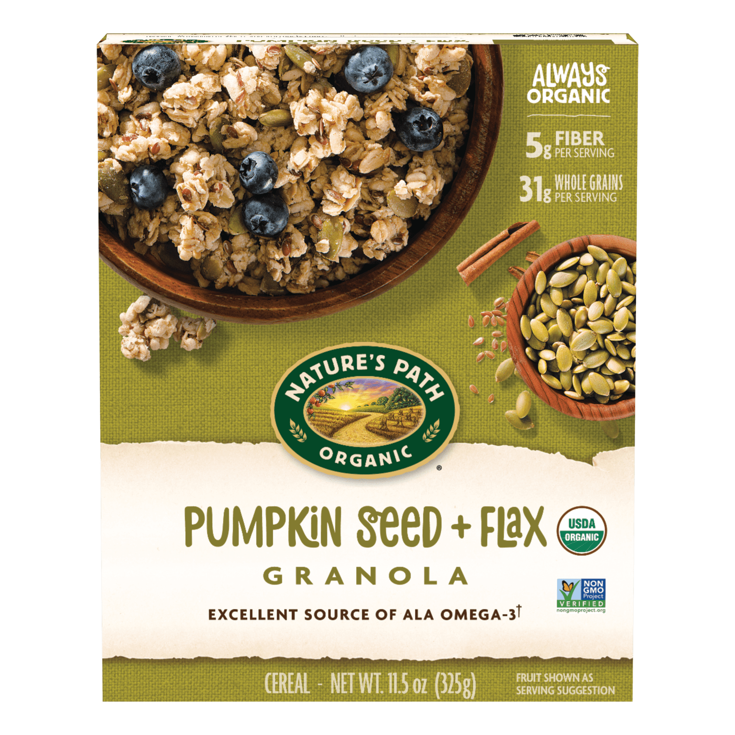 Pumpkin Seed + Flax Granola