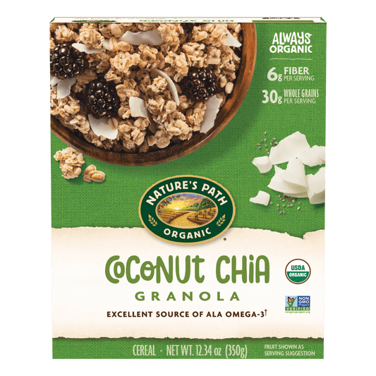 Coconut Chia Granola, 12.3 oz Box