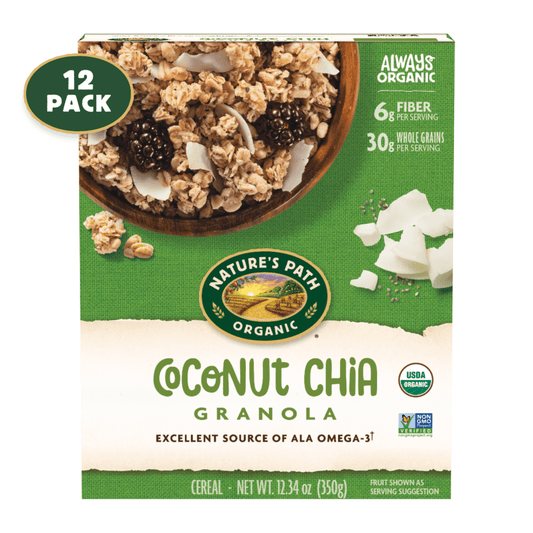 Coconut Chia Granola, Boîte de 12,3 oz