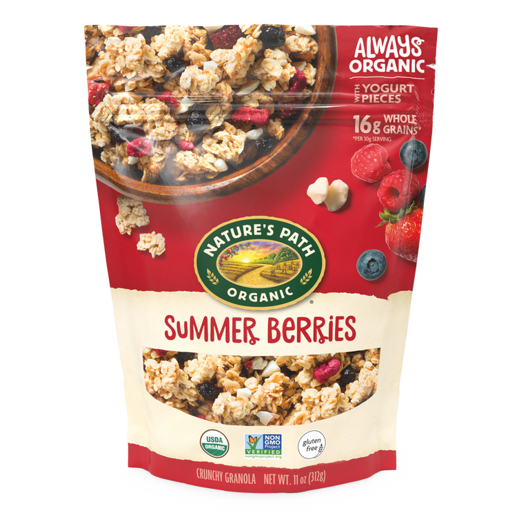 Summer Berries Gluten Free Granola, 11 oz Pouch