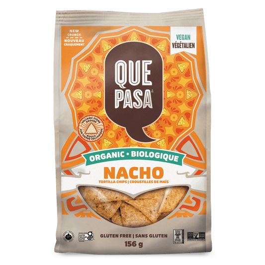 Nacho Tortilla Chips, 156 g Sac