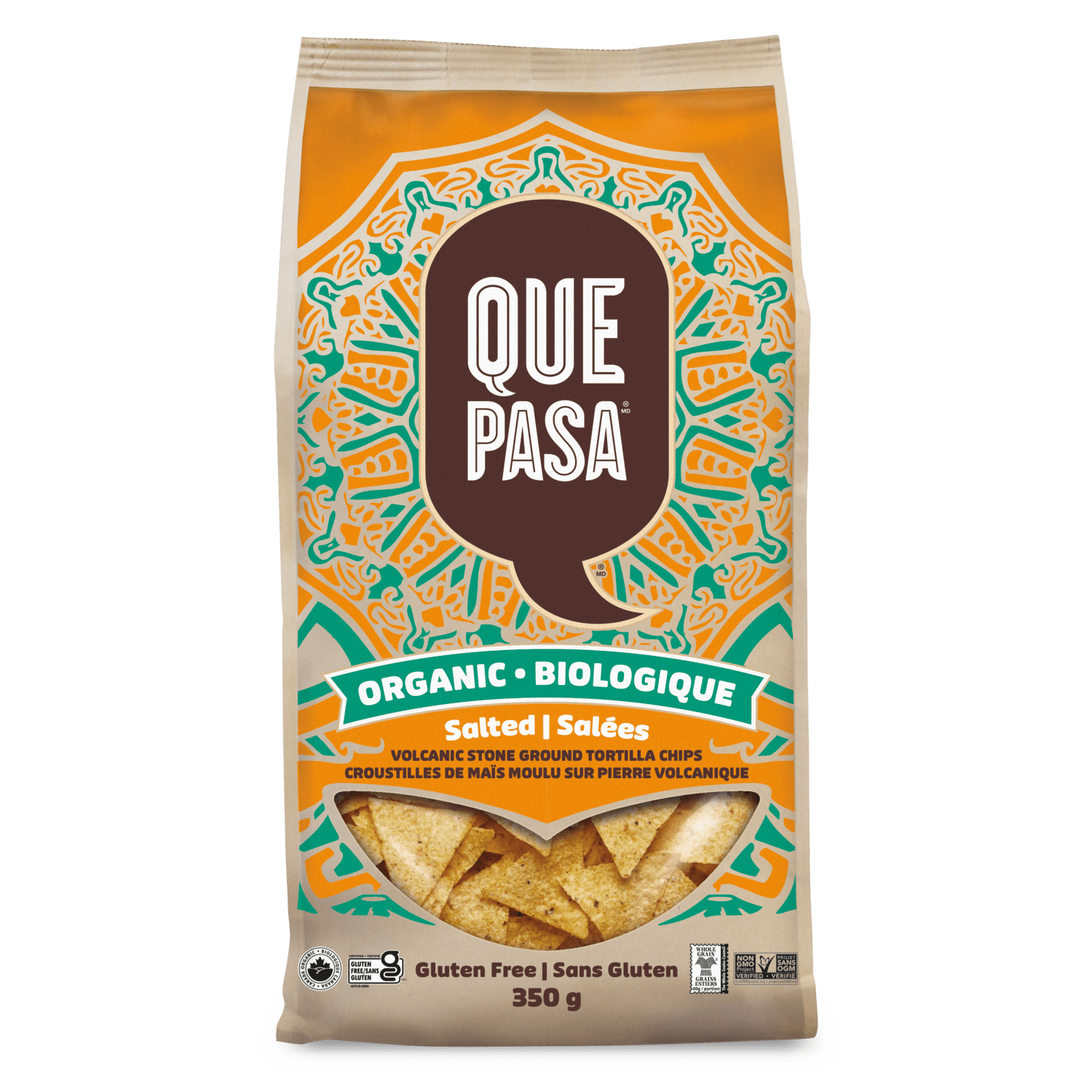 Salted Tortilla Chips, 350 g Bag