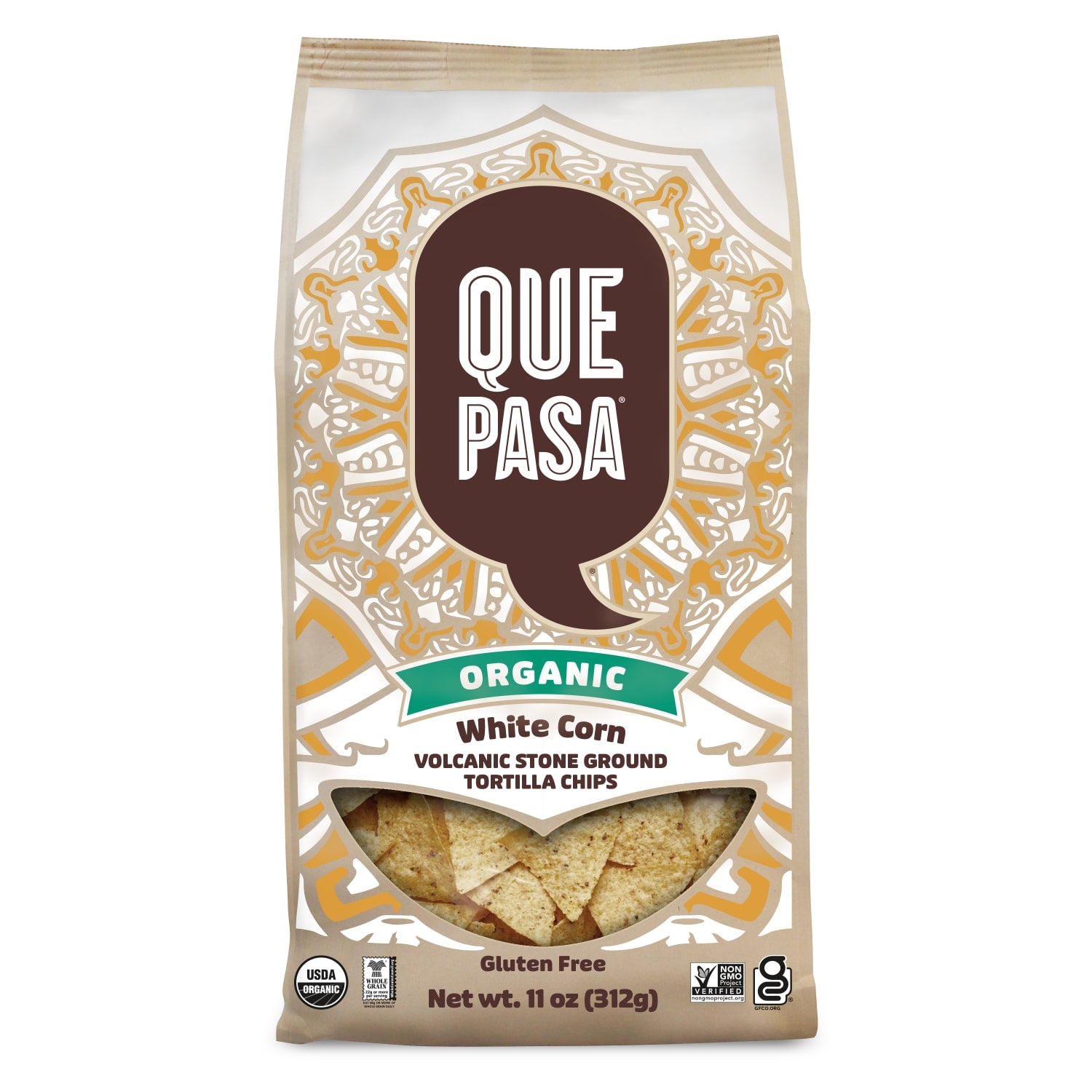 Que Pasa Organic White Chips 11oz Bag