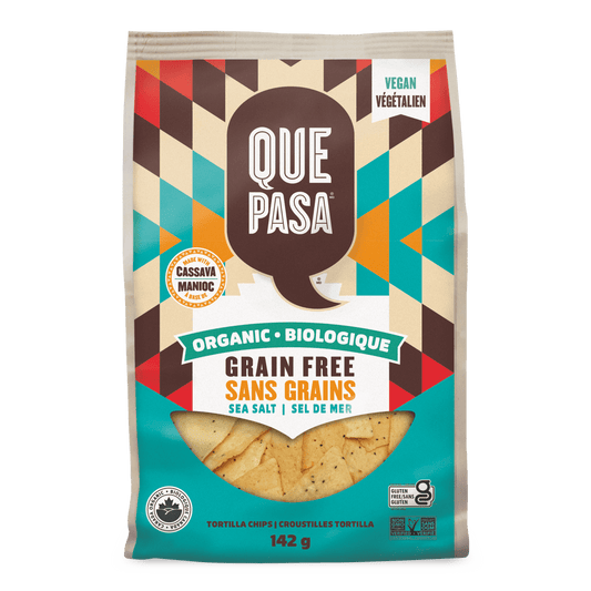 Sea Salt Grain Free Tortilla Chips, 142 g Bag