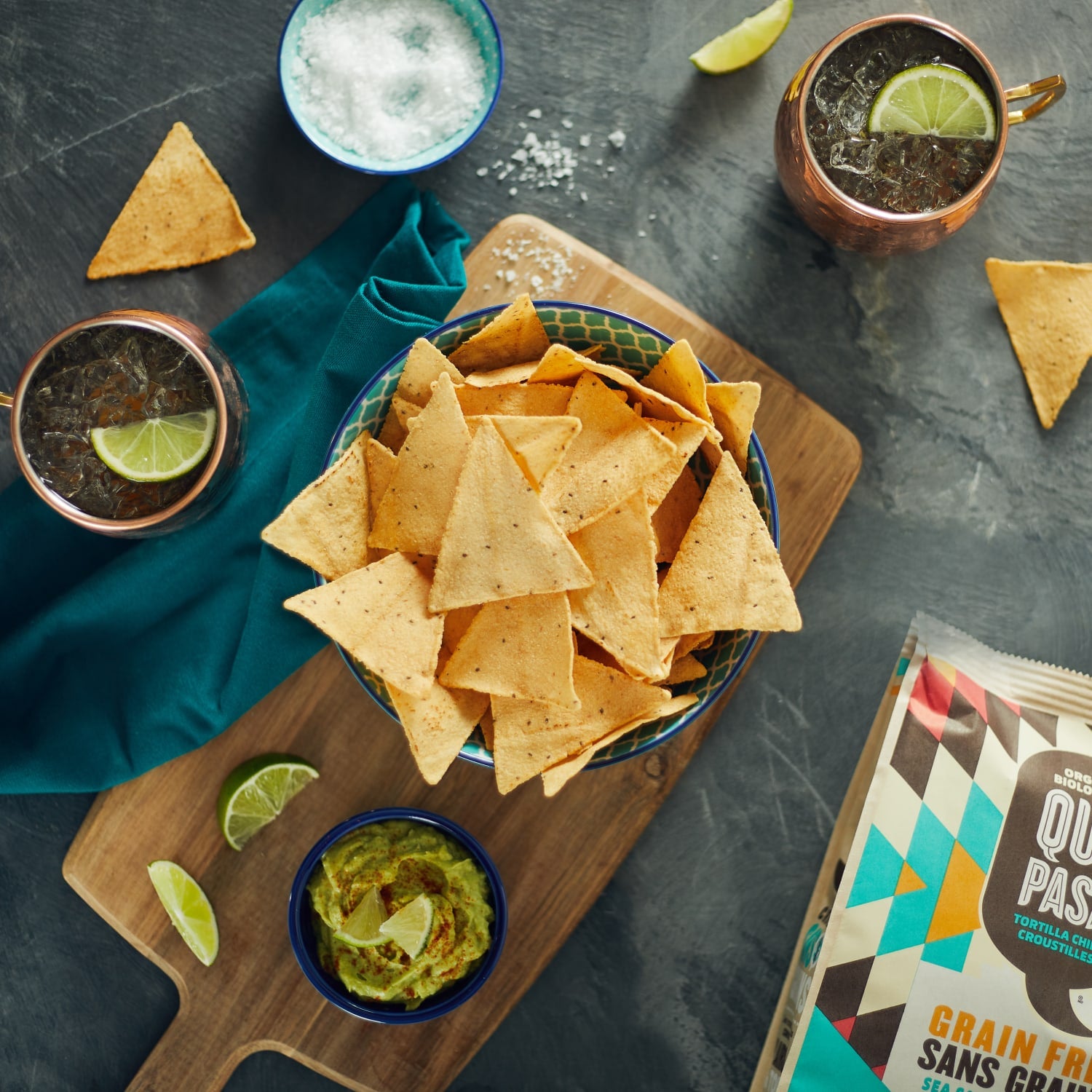 Sea Salt Grain Free Tortilla Chips Nature s Path