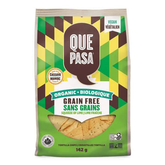 Squeeze of Lime Grain Free Tortilla Chips, 142 g Bag