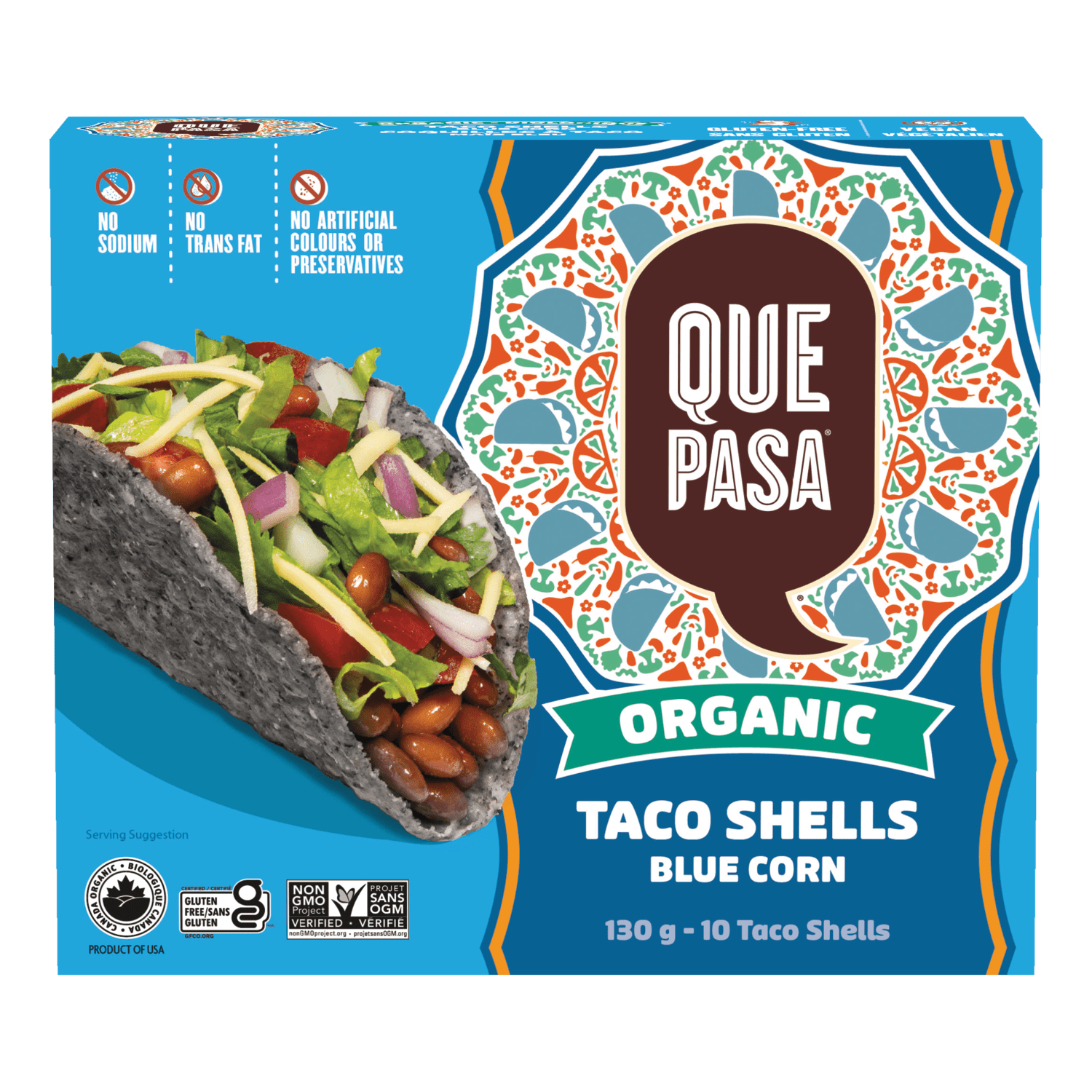 Blue Corn Taco Shells