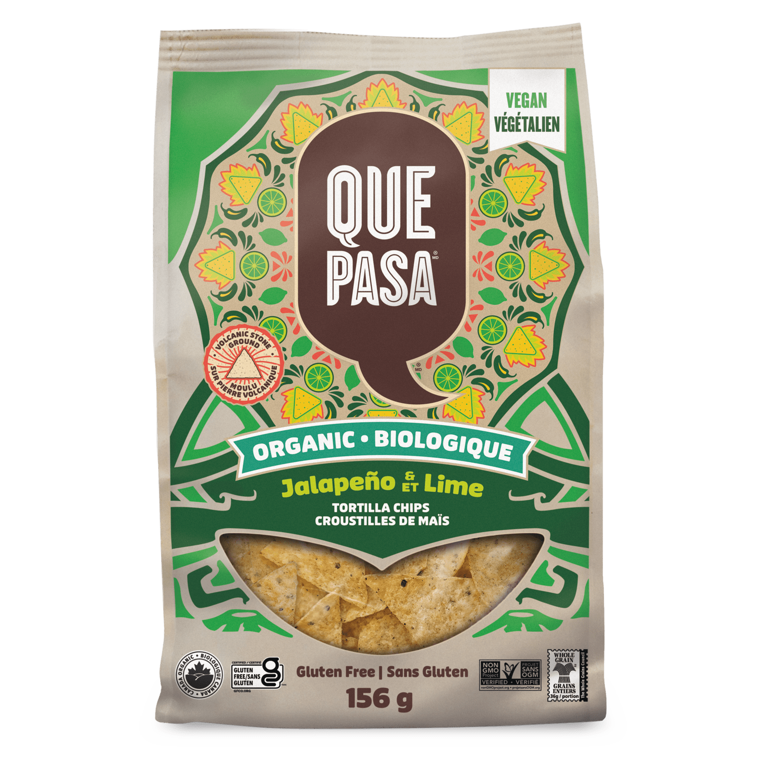 Chuips de tortilla jalapeño & lime, 156 g Sac