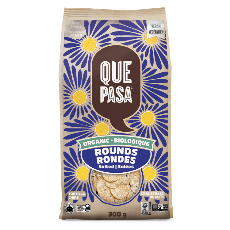 Salted Rounds Tortilla Chips, 300 g Bag