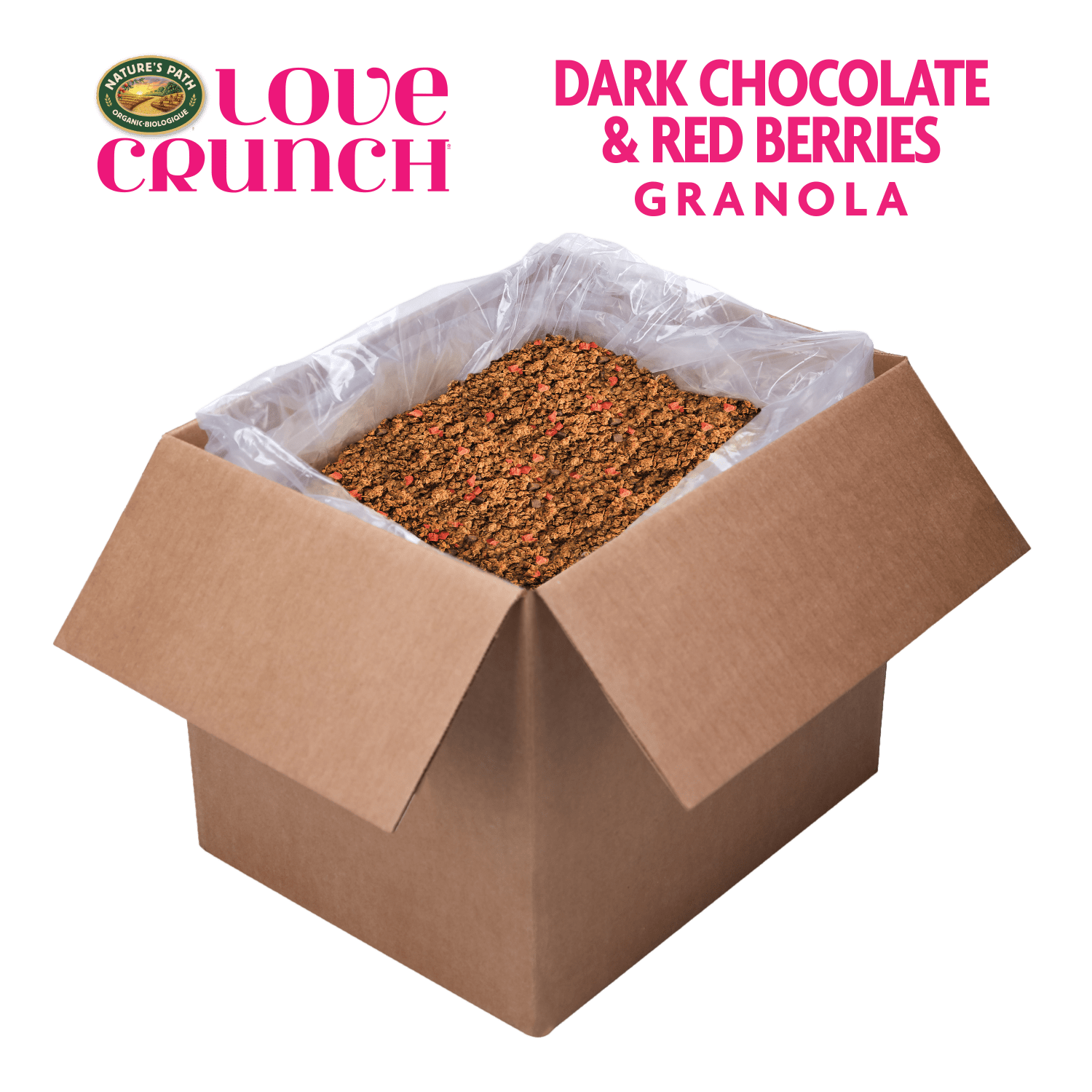 Dark Chocolate & Red Berries Granola