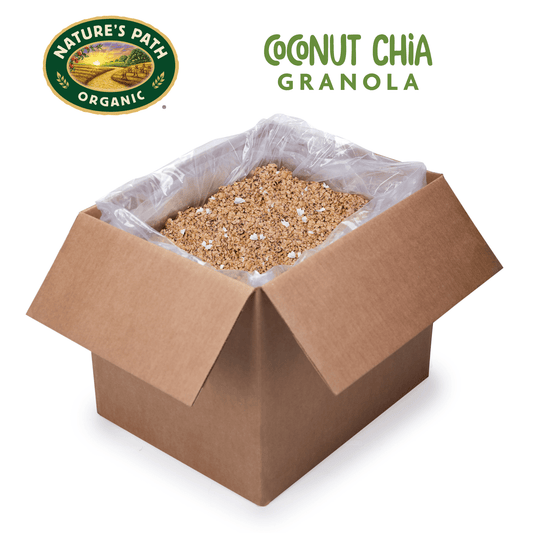 Coconut Chia Granola, 400 oz Bulk Box