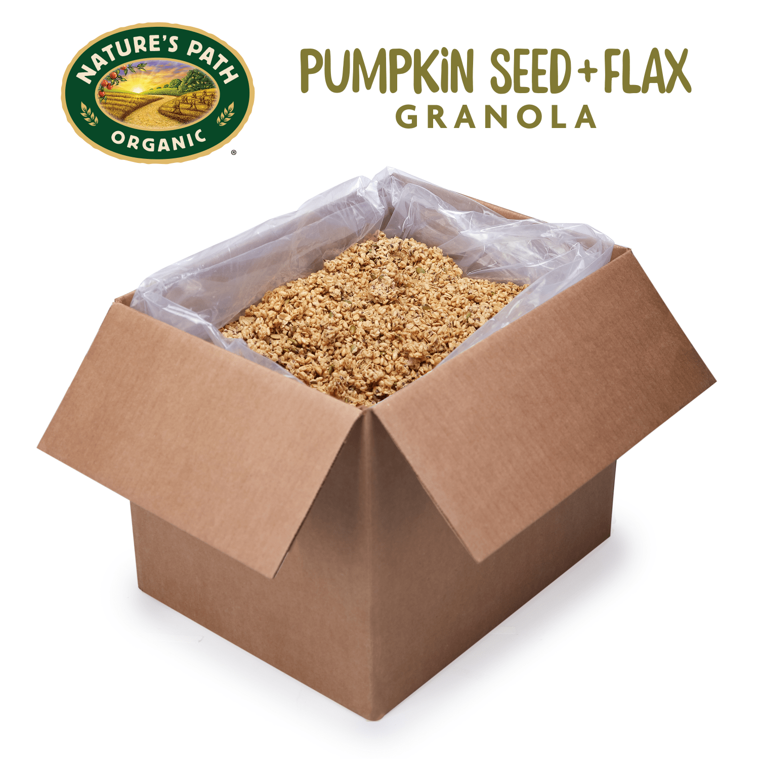 Pumpkin Seed + Flax Granola