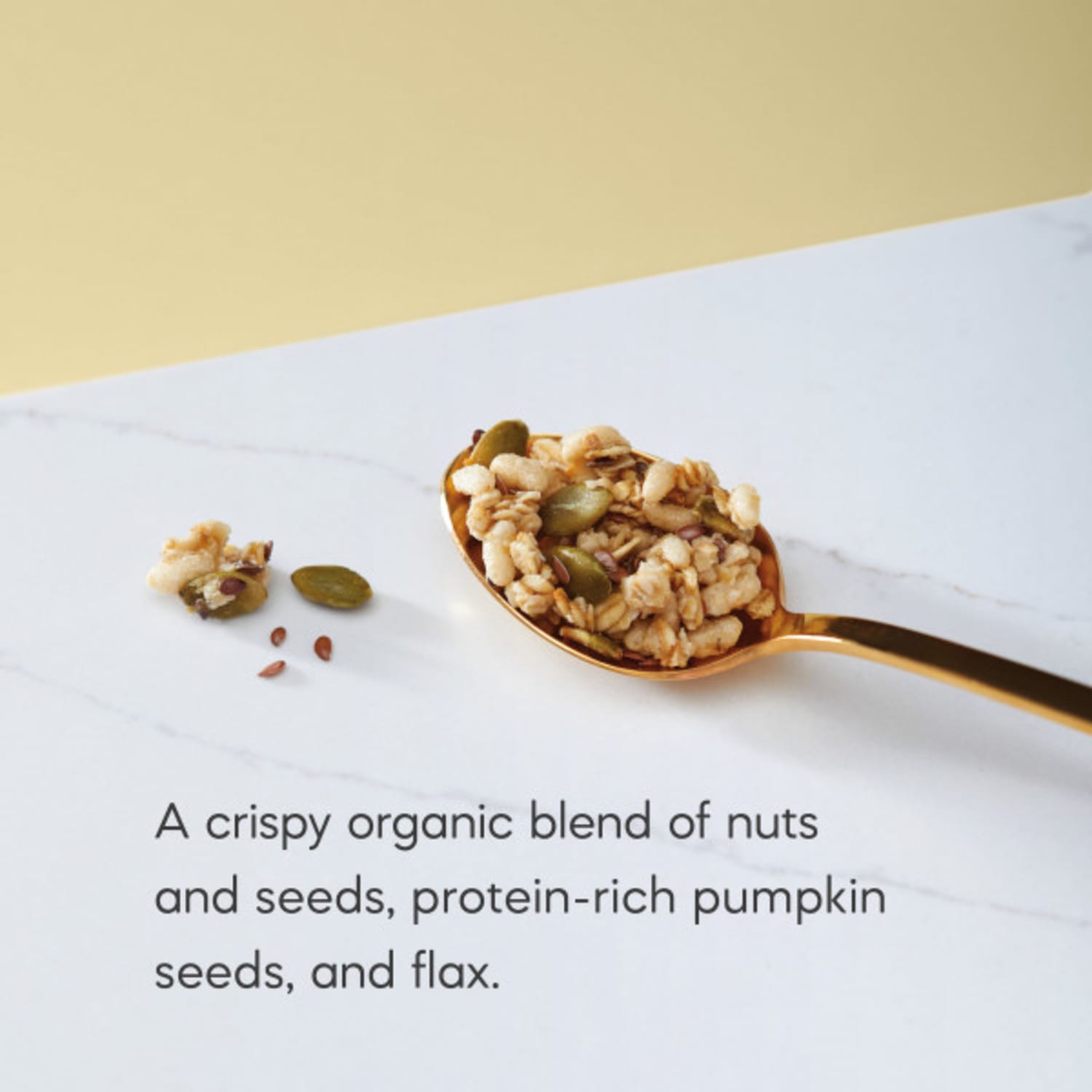 Pumpkin Seed + Flax Granola