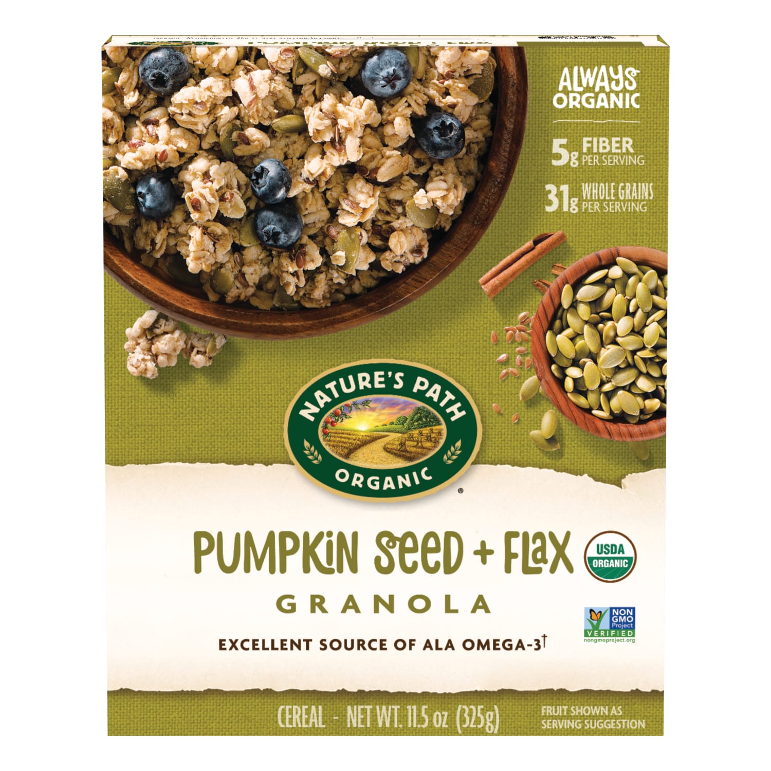 Pumpkin Seed + Flax Granola