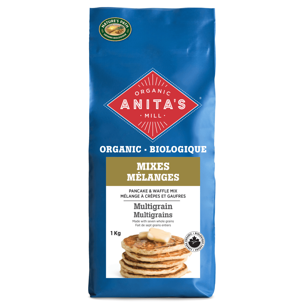 Multigrain Pancake & Waffle Mix, 1 kg Sac