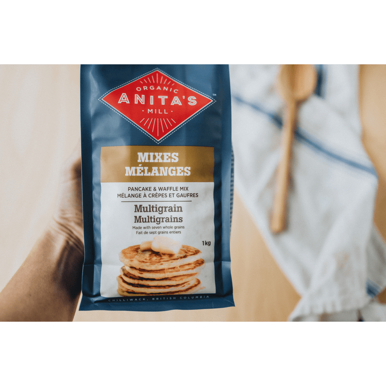 Multigrain Pancake & Waffle Mix, 1 kg Sac