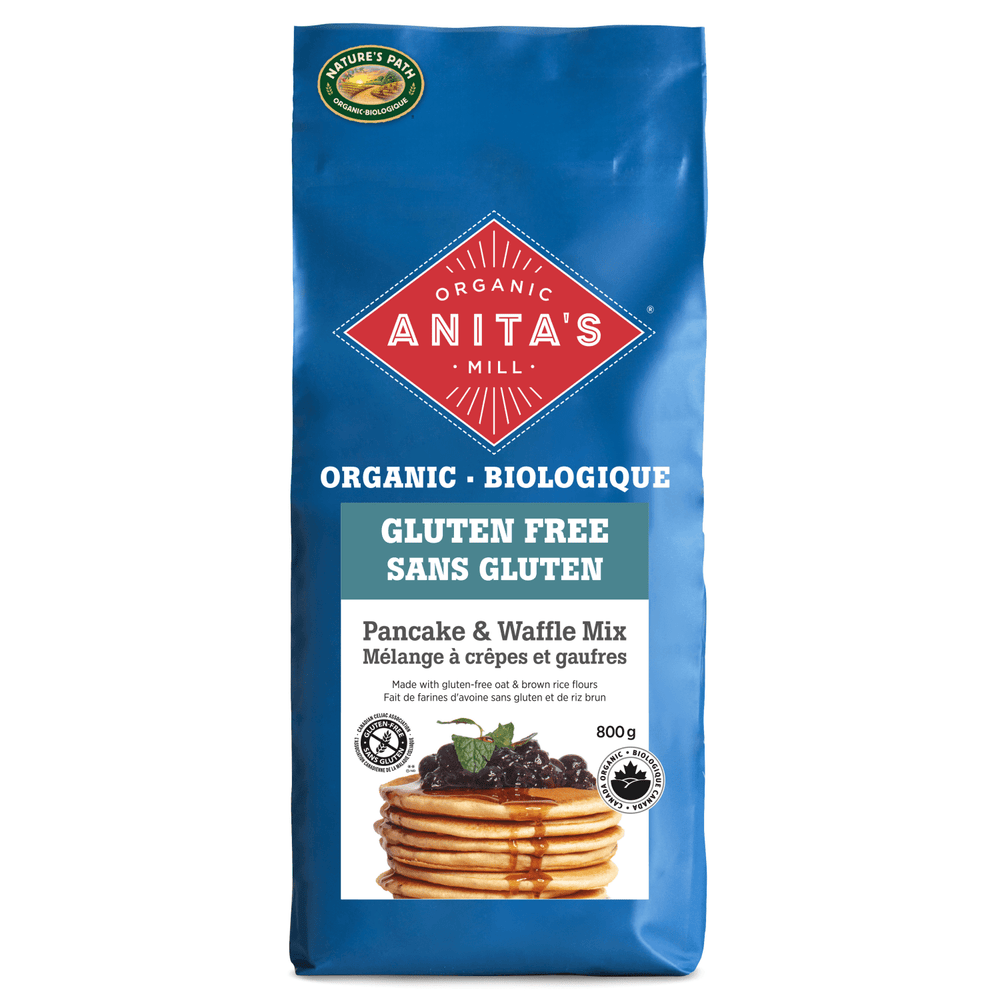 Mélange de crêpes et de gaufres sans gluten, 800 g Sac