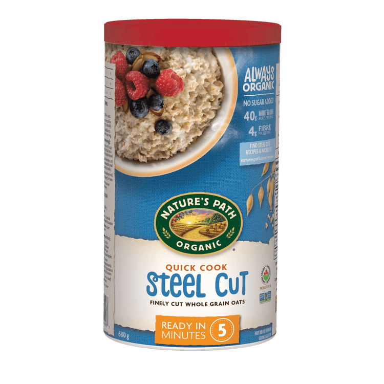 Quick Cook Steel Cut Oatmeal, 680 g Canister