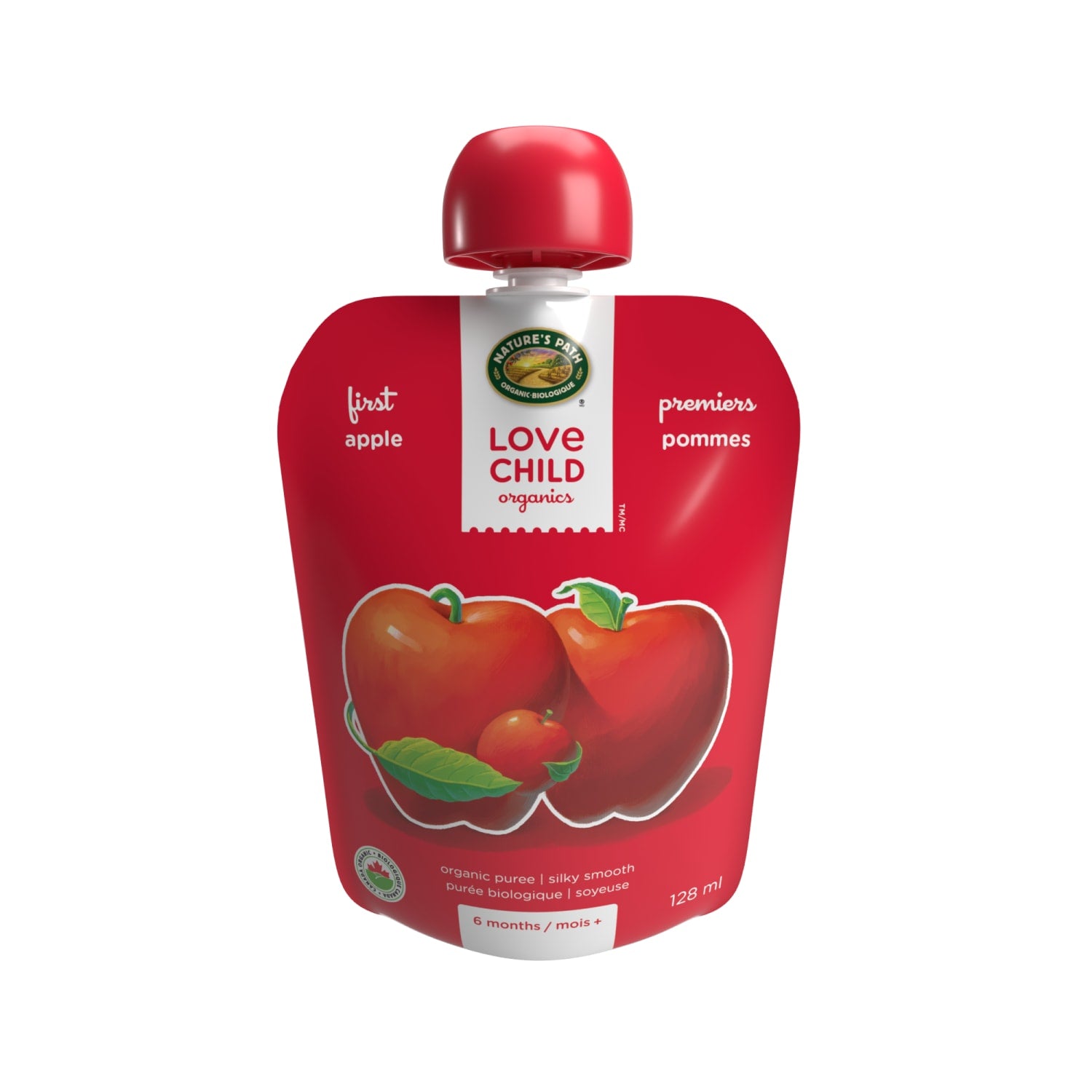 Love Child Organics Simple Firsts Apples Puree 128ml Pouch