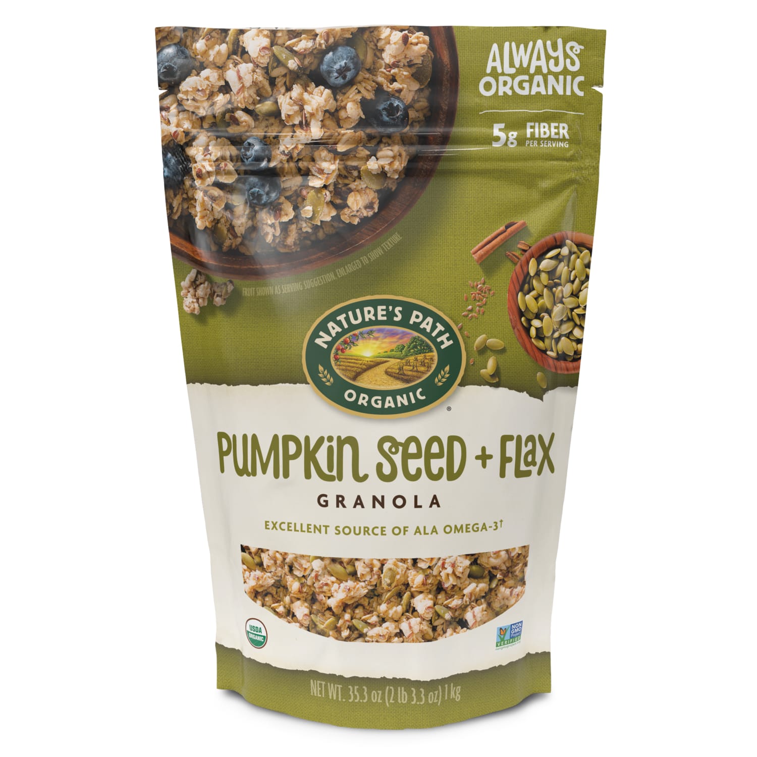 Pumpkin Seed + Flax Granola