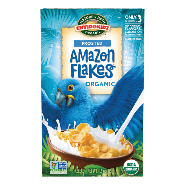 EnviroKidz Organic Amazon Frosted Flakes Cereal