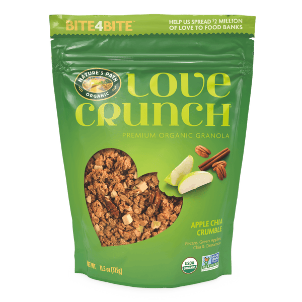 Love Crunch Organic Apple Chia Crumble Granola