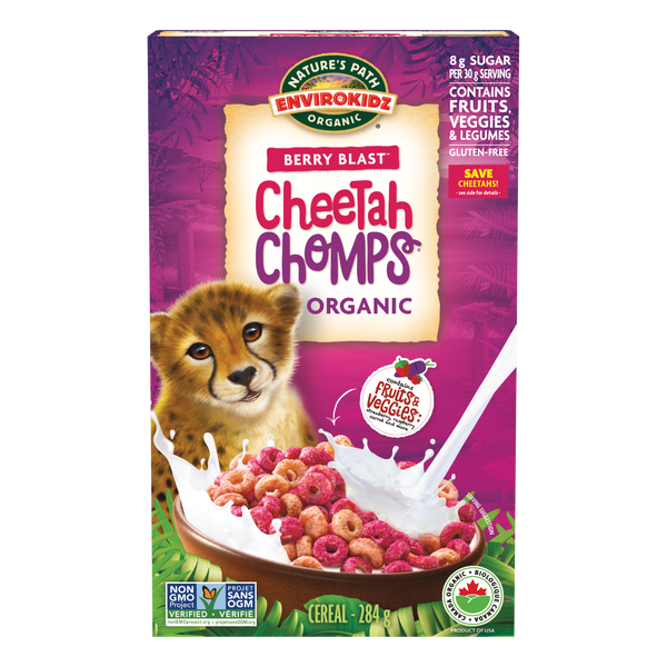 EnviroKidz Organic Cheetah Chomps Cereal