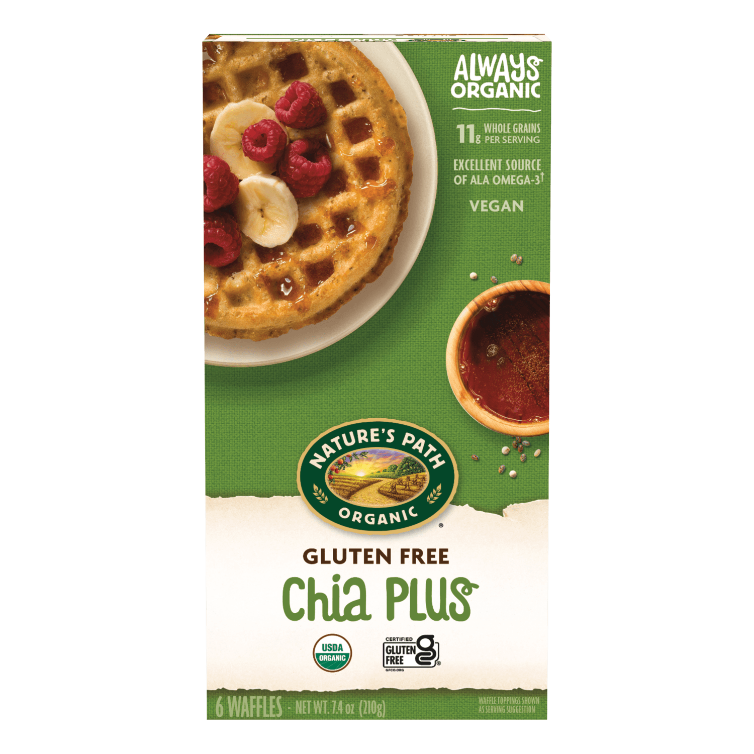 Chia Plus Frozen Waffles_058449590729