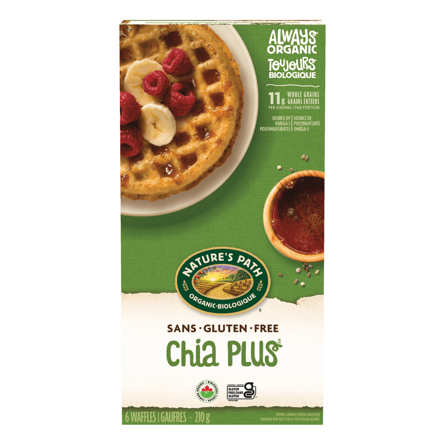 Chia Plus Frozen Waffles_058449590743