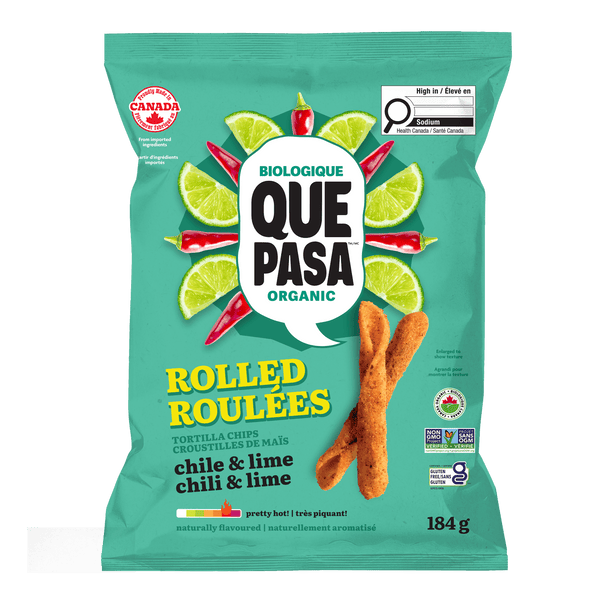 Que Pasa Organic Chile Lime Tortilla Chips