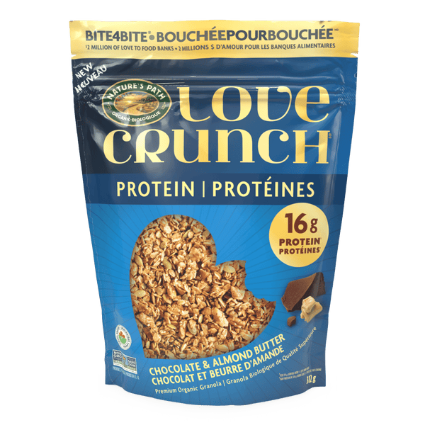 Love Crunch Organic Chocolate & Almond Butter Protein Granola