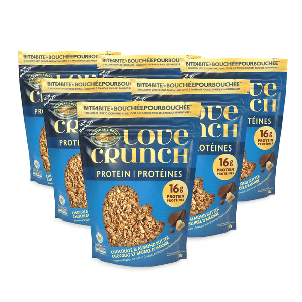 Love Crunch Organic Chocolate & Almond Butter Protein Granola
