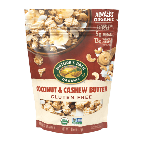 Nature's Path Organic Coconut & Cashew Butter Gluten Free Granola