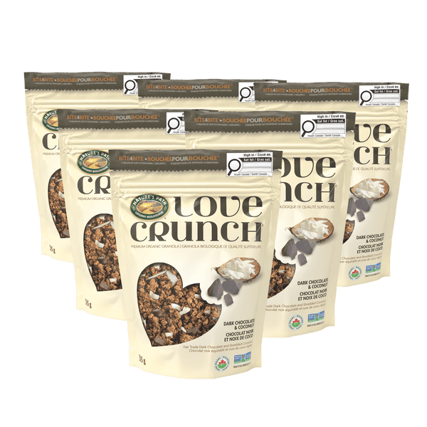 Love Crunch Organic Dark Chocolate & Coconut Granola
