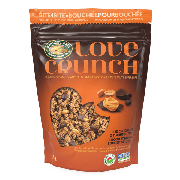 Love Crunch Organic Dark Chocolate & Peanut Butter Granola