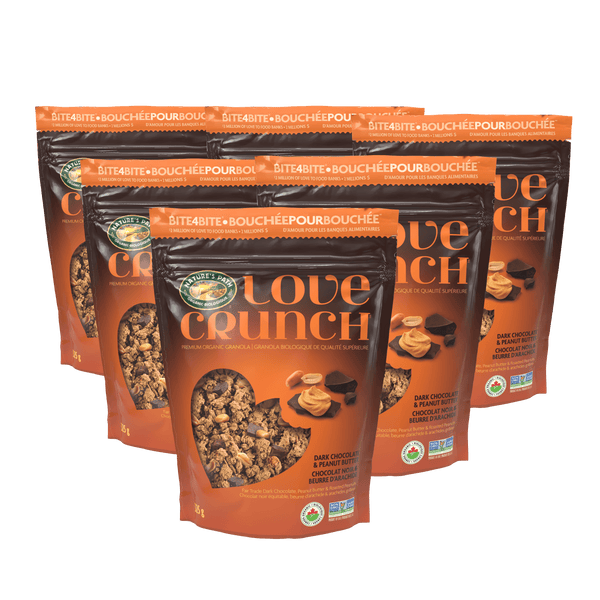 Love Crunch Organic Dark Chocolate & Peanut Butter Granola