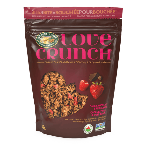 Love Crunch Organic Dark Chocolate & Red Berries Granola