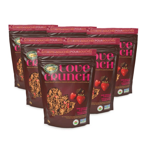 Love Crunch Organic Dark Chocolate & Red Berries Granola