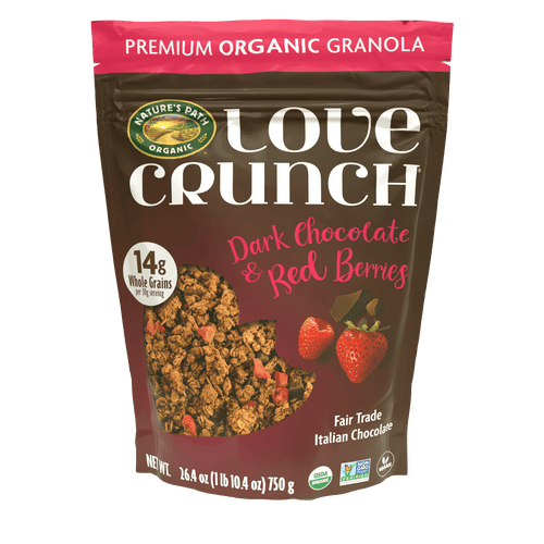 Love Crunch Organic Dark Chocolate & Red Berries Granola