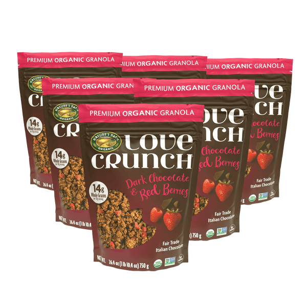 Love Crunch Organic Dark Chocolate & Red Berries Granola
