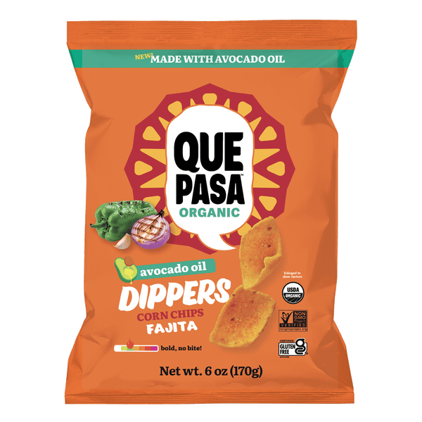 Que Pasa Organic Fajita Dippers Tortilla Chips