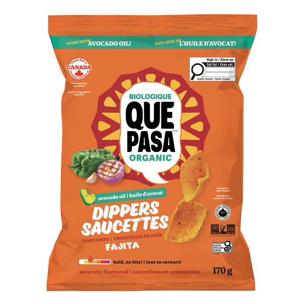 Que Pasa Organic Fajita Dippers Tortilla Chips