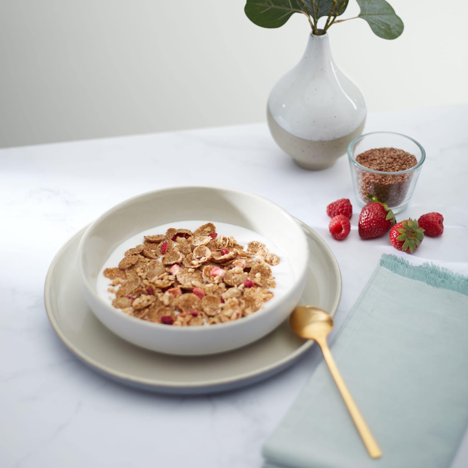 Flax Plus Red Berry Crunch Cereal – Nature's Path