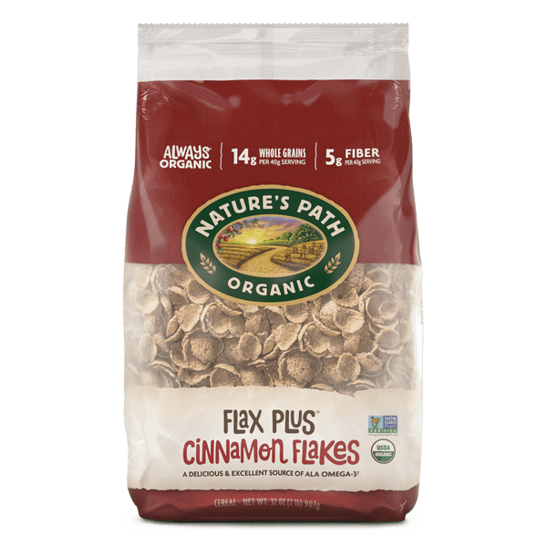 Nature's Path Organic Flax Plus Cinnamon Flakes Cereal