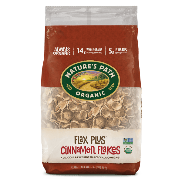 Nature's Path Organic Flax Plus Cinnamon Flakes Cereal