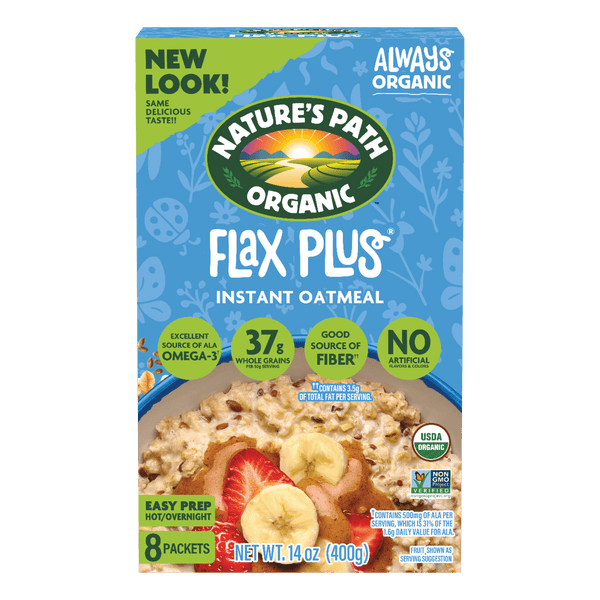 Nature's Path Organic Flax Plus Instant Oatmeal