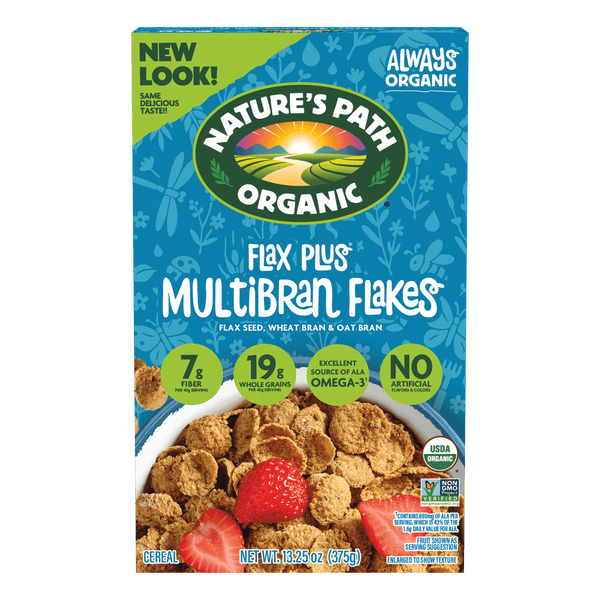 Nature's Path Organic Flax Plus Multibran Flakes Cereal