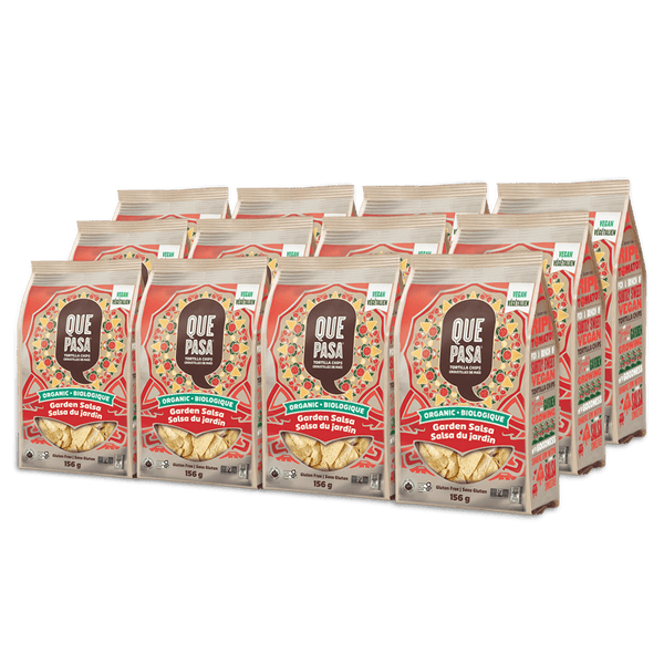 Que Pasa Organic Garden Salsa Tortilla Chips