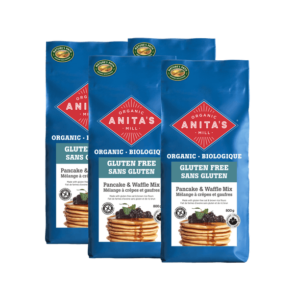 Mélange de crêpes et de gaufres sans gluten, 800 g Sac