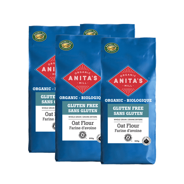 Farine d'avoine à grains entiers sans gluten, 900 g Sac